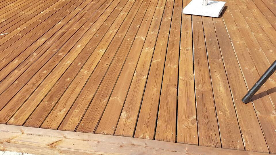 terrassstädning